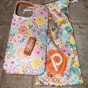 Loopy - 13 Pro Max - Floral Burst Phone Cover with Pouch